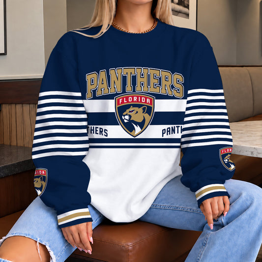 [PUCK DROP DEAL] NEW CUSTOMIZED NHL01 FPT THE PANTHERS UNISEX SWEATSHIRT