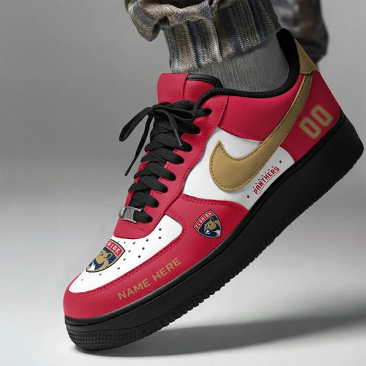 [PUCK DROP DEAL] NEW CUSTOMIZED NHL01 FPT FLORIDA PANTHERS AF1 SHOES