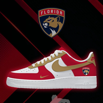 [PUCK DROP DEAL] NEW CUSTOMIZED NHL01 FPT FLORIDA PANTHERS AF1 SHOES