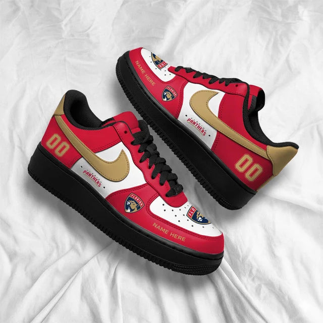 [PUCK DROP DEAL] NEW CUSTOMIZED NHL01 FPT FLORIDA PANTHERS AF1 SHOES