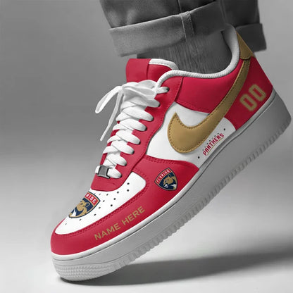 [PUCK DROP DEAL] NEW CUSTOMIZED NHL01 FPT FLORIDA PANTHERS AF1 SHOES