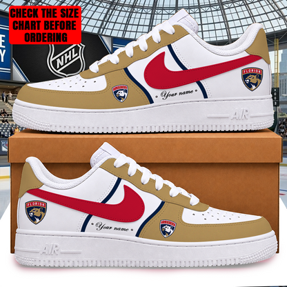 [PUCK DROP DEAL] NEW CUSTOMIZED NHL01 FPT FLORIDA PANTHERS AF1 SHOES