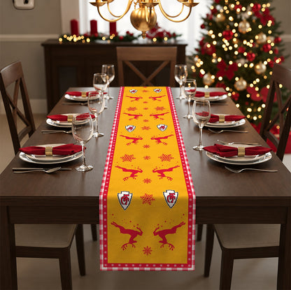 [TOUCHDOWN DEAL] NEW CUSTOMIZED NFL01 KCC KANSAS CITY CHIEFS TABLE RUNNER