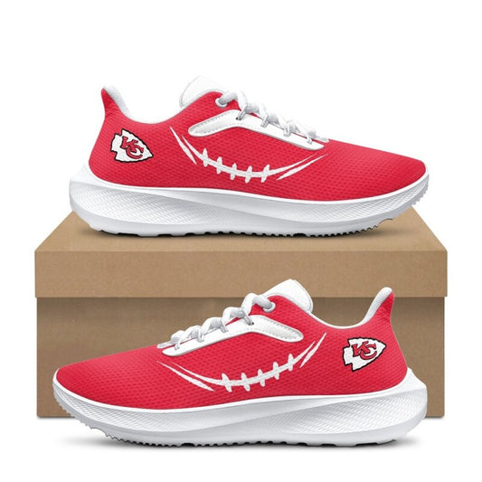 [TOUCHDOWN DEAL] NEW CUSTOMIZED NFL01 KCC KANSAS CITY CHIEFS ROAD RUNNING SHOES
