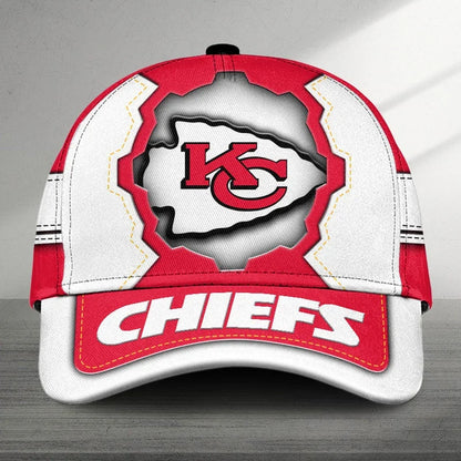 [TOUCHDOWN DEAL] NEW CUSTOMIZED NFL01 KCC KANSAS CITY CHIEFS CLASSIC CAP