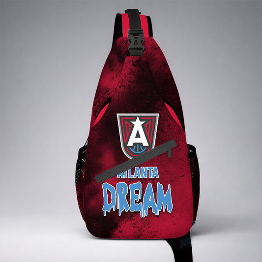 [HOOPS SPECIAL] NEW CUSTOMIZED WNBA01 ALD ATLANTA DREAM SLING BAG