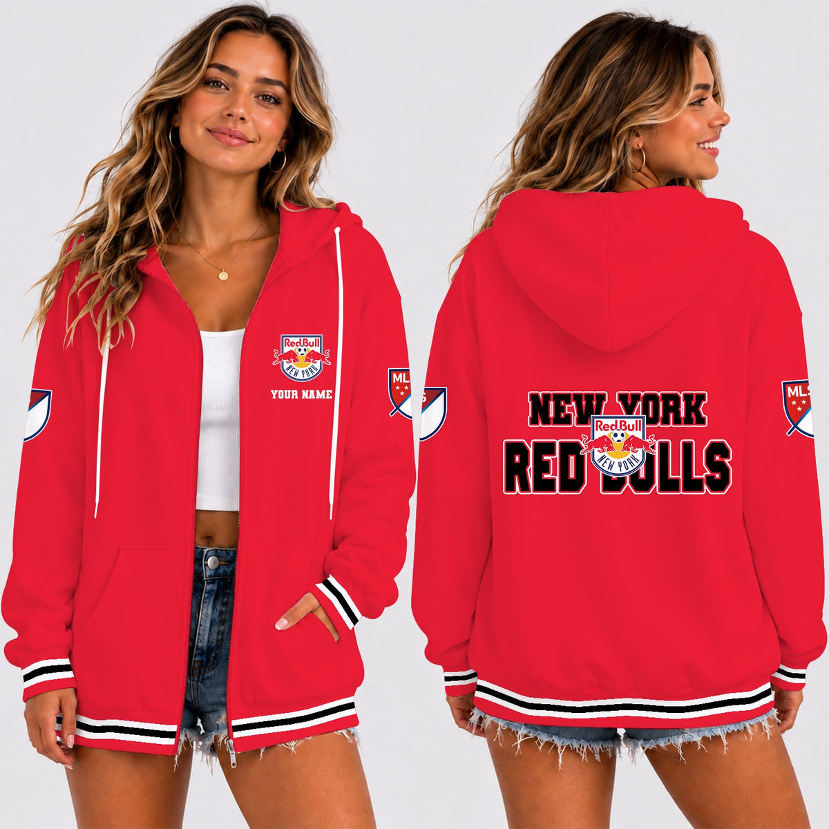 [GOAL DEAL] NEW CUSTOMIZED MLS01 NRB NEW YORK RED BULLS T-SHIRT, HOODIE, ZIP HOODIE