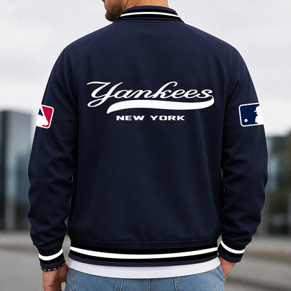 [HOMERUN DEAL] NEW CUSTOMIZED MLB01 NYY NEW YORK YANKEES MULTICOLOR MEN'S CASUAL JACKET