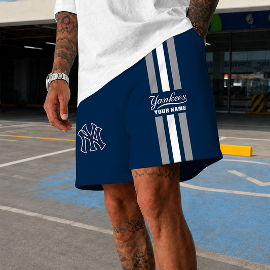 [HOMERUN DEAL] NEW PREMIUM MLB01 NYY NEW YORK YANKEES SHORT PANTS