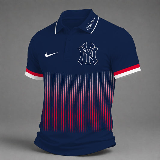 [HOMERUN DEAL] NEW CUSTOMIZED MLB01 NYY NEW YORK YANKEES POLO SHIRT