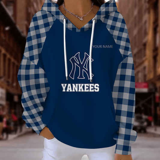 [HOMERUN DEAL] NEW CUSTOMIZED MLB01 NYY NEW YORK YANKEES RIBBED HOODIE & SWEATSHIRT