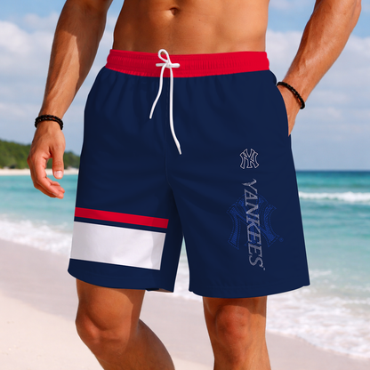 [HOMERUN DEAL] NEW PREMIUM MLB01 NYY NEW YORK YANKEES BASEBALL SHORT PANTS