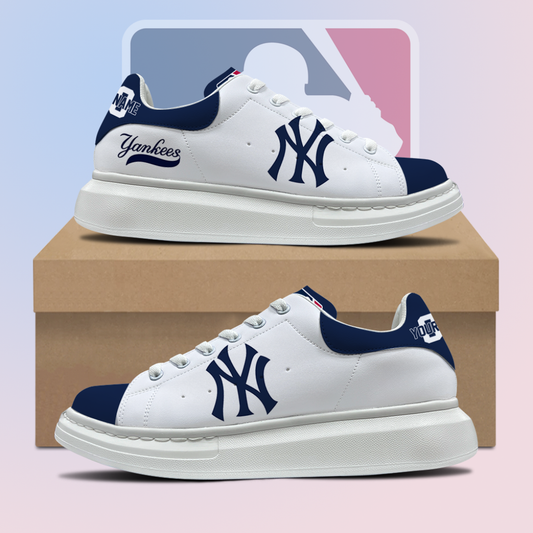 [HOMERUN DEAL] NEW CUSTOMIZED MLB01 NYY NEW YORK YANKEES MCQUEEN SHOES