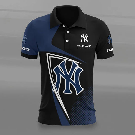[HOMERUN DEAL] NEW CUSTOMIZED MLB01 NYY NEW YORK YANKEES POLO SHIRT