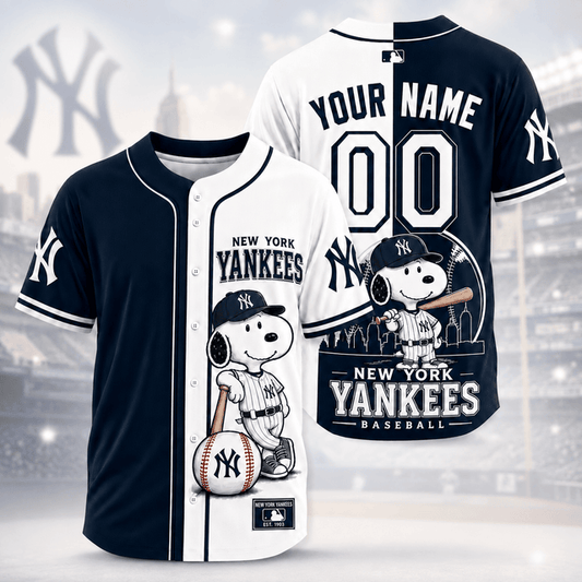 [HOMERUN DEAL] NEW CUSTOMIZED MLB01 NYY NEW YORK YANKEES BASEBALL JERSEY