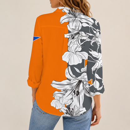 [TOUCHDOWN DEAL] NEW CUSTOMIZED NCAA FBS01 TNV TENNESSEE VOLUNTEERS WOMEN CASUAL SHIRT