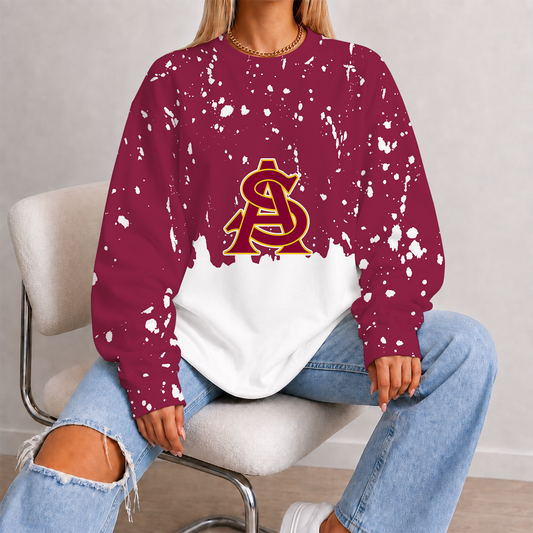 [HOMERUN DEAL] NEW CUSTOMIZED NCAA CWS02 ASS ARIZONA STATE SUN DEVILS UNISEX SWEATSHIRT