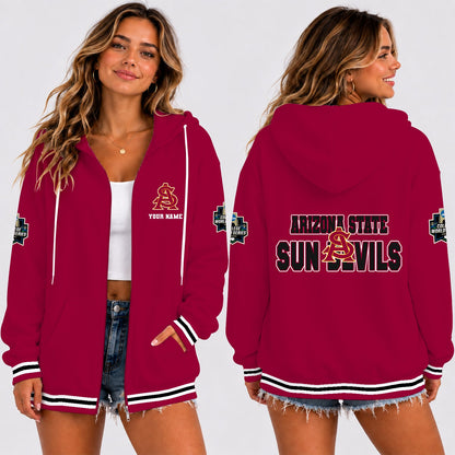 [HOMERUN DEAL] NEW CUSTOMIZED NCAA CWS02 ASS ARIZONA STATE SUN DEVILS T-SHIRT, HOODIE, ZIP HOODIE