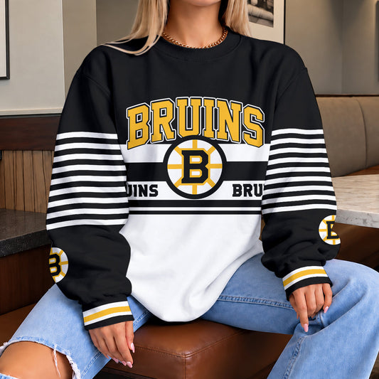 [PUCK DROP DEAL] NEW CUSTOMIZED NHL02 BTB THE BRUINS UNISEX SWEATSHIRT