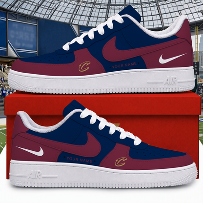 [SLAM DUNK DEAL] NEW CUSTOMIZED NBA02 CCA CLEVELAND CAVALIERS AF1 SHOES