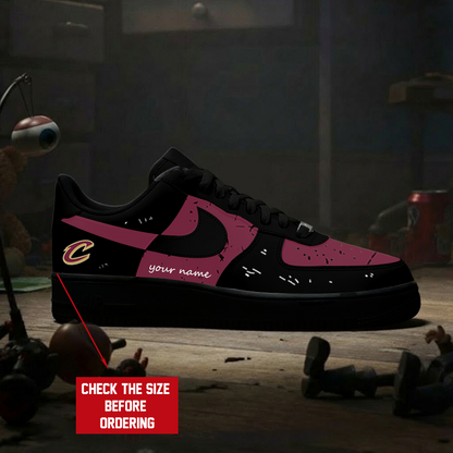 [SLAM DUNK DEAL] NEW CUSTOMIZED NBA02 CCA CLEVELAND CAVALIERS AF1 SHOES