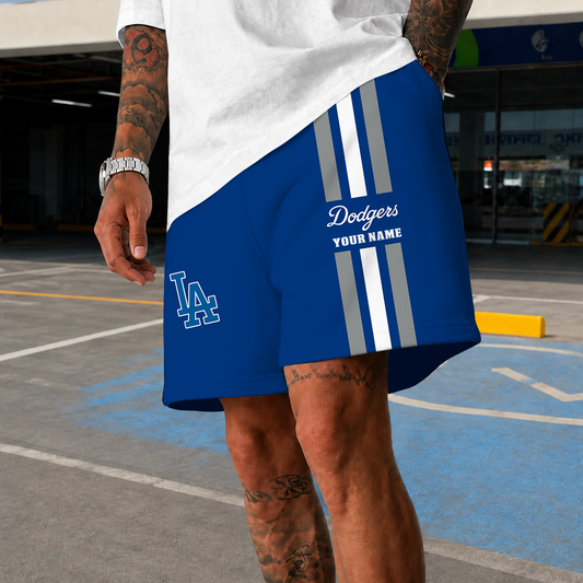 [HOMERUN DEAL] NEW PREMIUM MLB02 LAD LOS ANGELES DODGERS SHORT PANTS