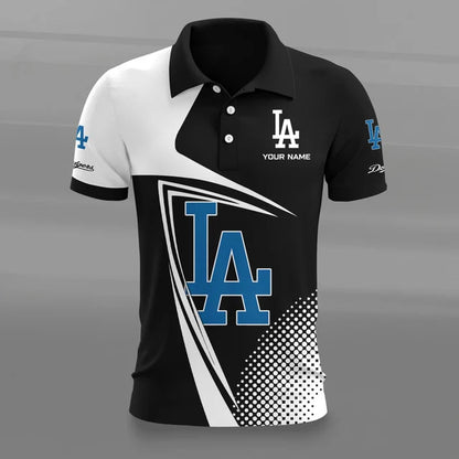 [HOMERUN DEAL] NEW CUSTOMIZED MLB02 LAD LOS ANGELES DODGERS POLO SHIRT