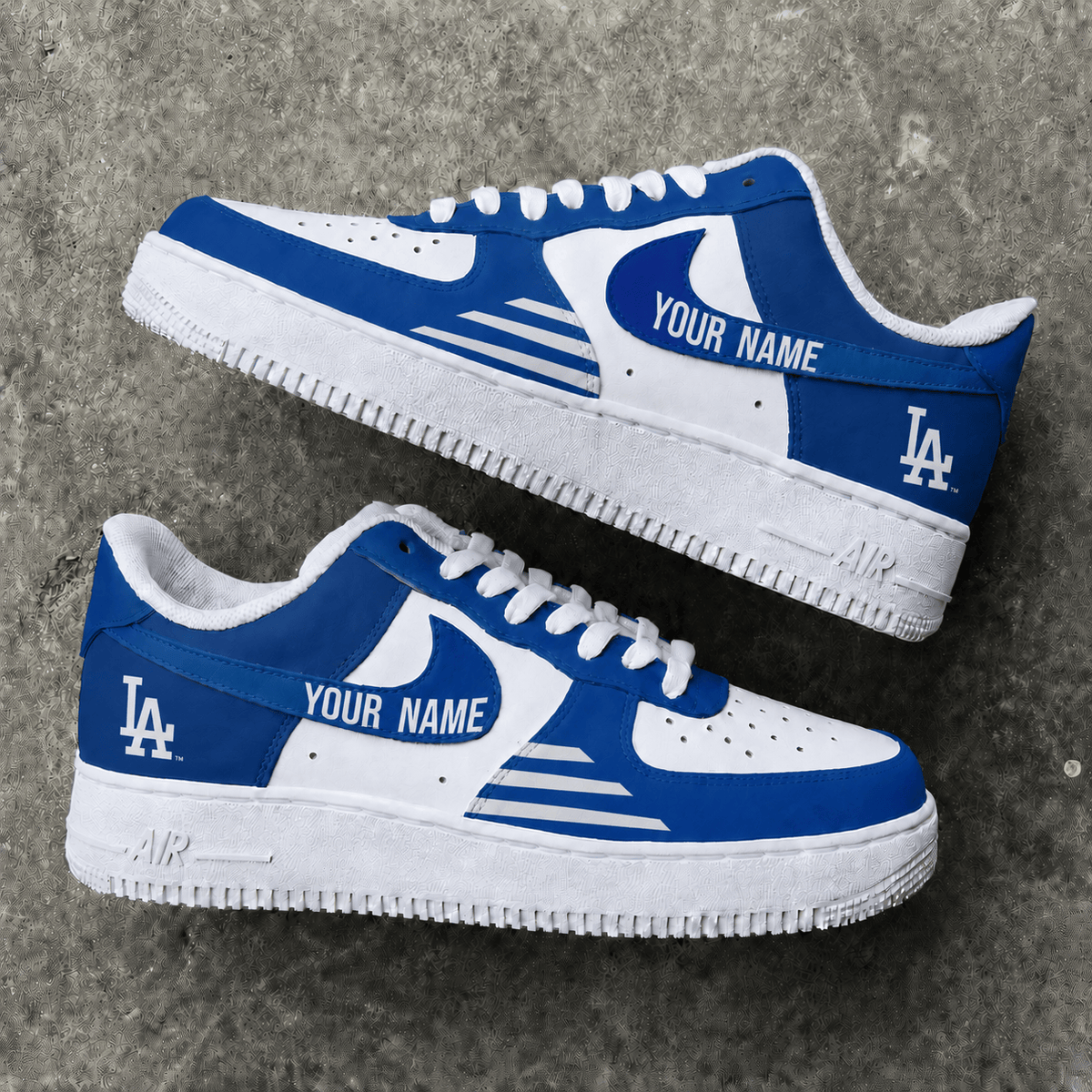[HOMERUN DEAL] NEW CUSTOMIZED MLB02 LAD LOS ANGELES DODGERS AF1 SHOES