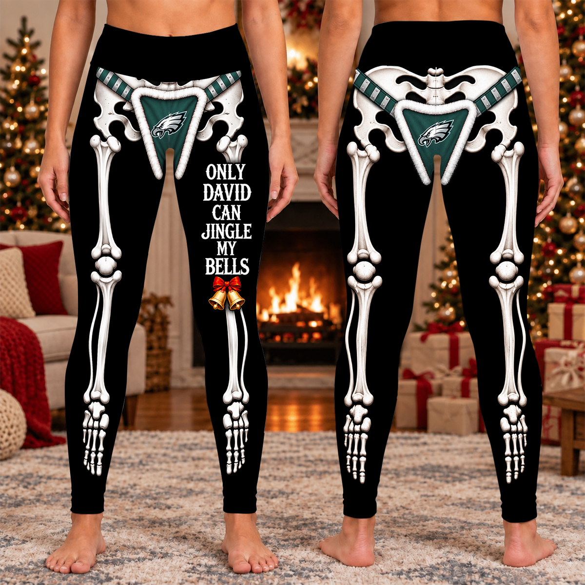 [TOUCHDOWN DEAL] NEW CUSTOMIZED NFL02 PPE THE EAGLES FUNNY WAIST-COVERING PANTS