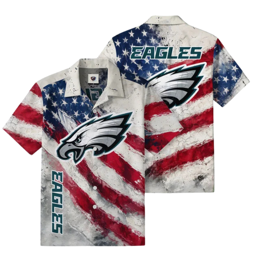 [TOUCHDOWN DEAL] NEW CUSTOMIZED NFL02 PPE PHILADELPHIA EAGLES UNISEX HAWAIIAN SHIRT