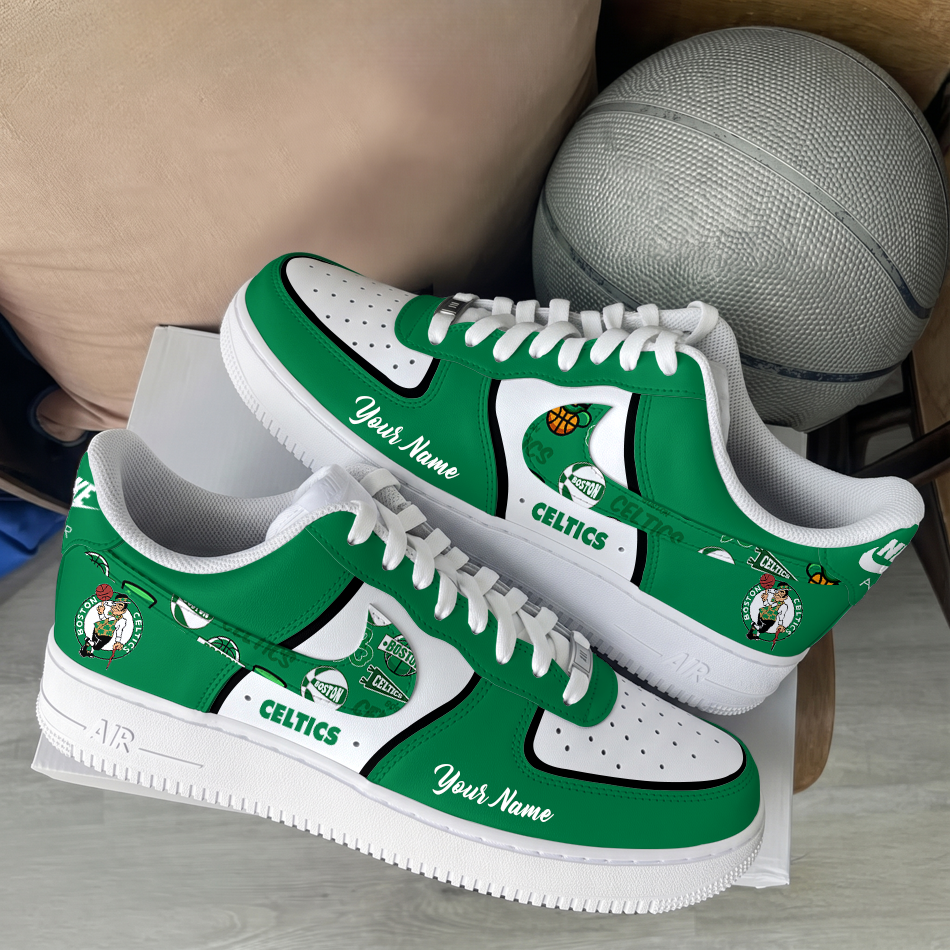 [SLAM DUNK DEAL] NEW CUSTOMIZED NBA03 BCE BOSTON CELTICS AF1 SHOES