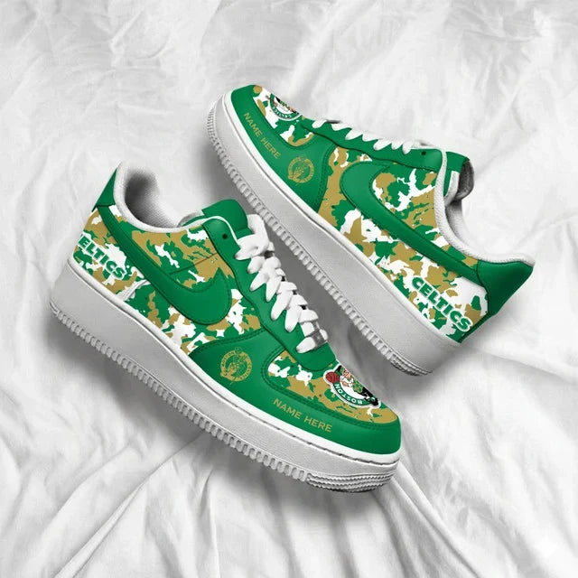 [SLAM DUNK DEAL] NEW CUSTOMIZED NBA03 BCE BOSTON CELTICS AF1 SHOES