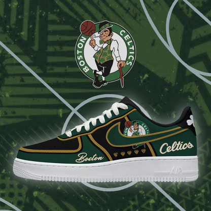 [SLAM DUNK DEAL] NEW CUSTOMIZED NBA03 BCE BOSTON CELTICS AF1 SHOES