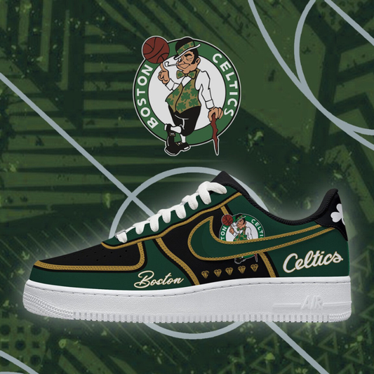 [SLAM DUNK DEAL] NEW CUSTOMIZED NBA03 BCE BOSTON CELTICS AF1 SHOES