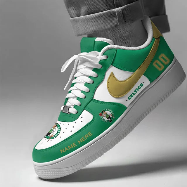 [SLAM DUNK DEAL] NEW CUSTOMIZED NBA03 BCE BOSTON CELTICS AF1 SHOES