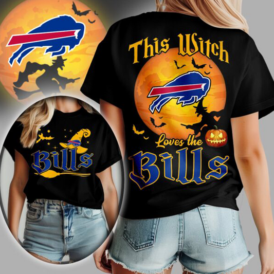 [TOUCHDOWN DEAL] NEW CUSTOMIZED NFL03 BFB BUFFALO BILLS  HALLOWEEN T-SHIRT, HOODIE & ZIP HOODIE