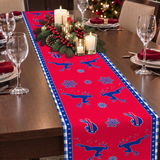[TOUCHDOWN DEAL] NEW CUSTOMIZED NFL03 BFB BUFFALO BILLS TABLE RUNNER