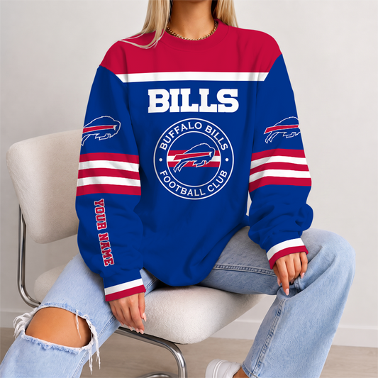 [TOUCHDOWN DEAL] NEW CUSTOMIZED NFL03 BFB BUFFALO BILLS UNISEX SWEATSHIRT
