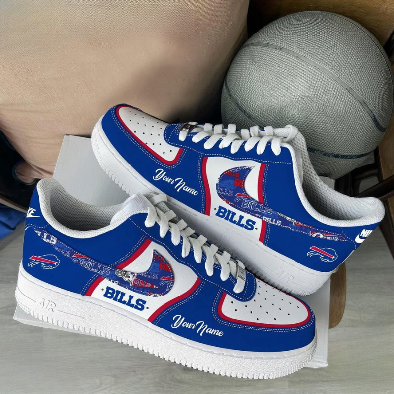 [TOUCHDOWN DEAL] NEW CUSTOMIZED NFL03 BFB BUFFALO BILLS AF1 SNEAKERS