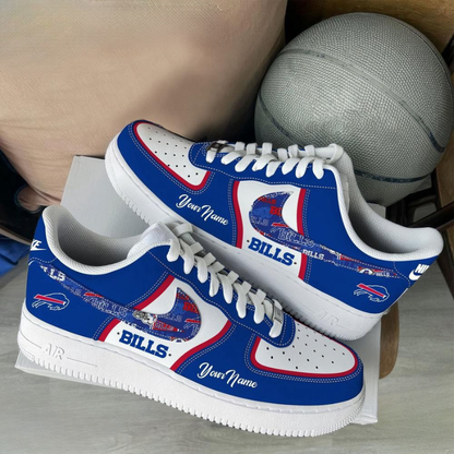 [TOUCHDOWN DEAL] NEW CUSTOMIZED NFL03 BFB BUFFALO BILLS AF1 SNEAKERS