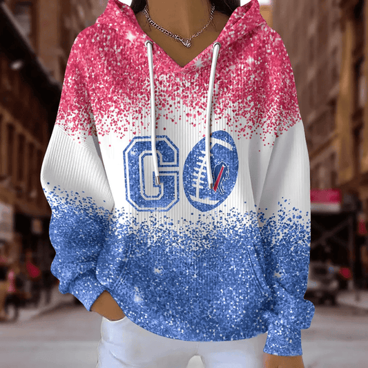 [TOUCHDOWN DEAL] NEW CUSTOMIZED NFL03 BFB BUFFALO BILLS RIBBED HOODIE & SWEATSHIRT