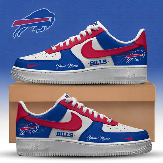 [TOUCHDOWN DEAL] NEW CUSTOMIZED NFL03 BFB BUFFALO BILLS AF1 SNEAKERS