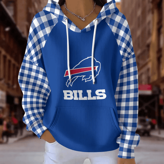[TOUCHDOWN DEAL] NEW CUSTOMIZED NFL03 BFB BUFFALO BILLS RIBBED HOODIE & SWEATSHIRT