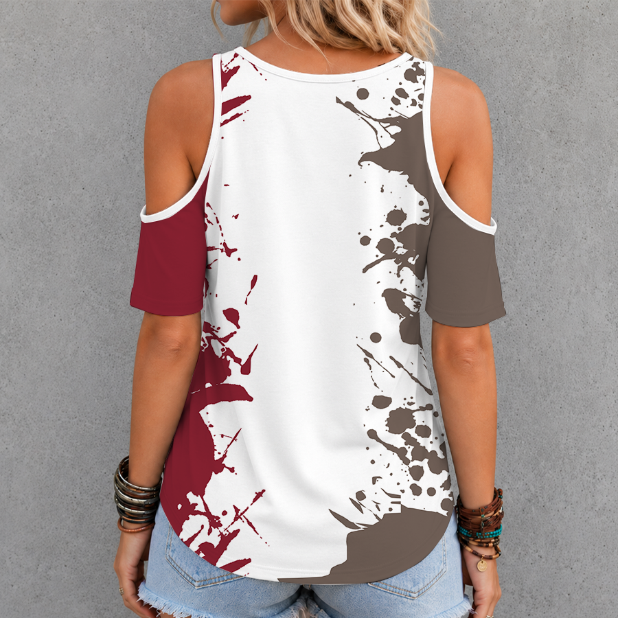[PUCK DROP DEAL] NEW CUSTOMIZED NCAA MFF03 BOE BOSTON COLLEGE EAGLES CRISS CROSS V-NECK TOP