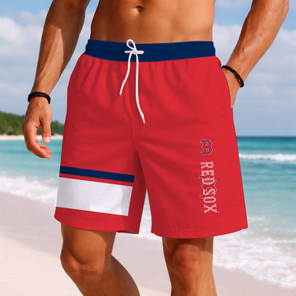 [HOMERUN DEAL] NEW PREMIUM MLB03 BRS BOSTON RED SOX BASEBALL SHORT PANTS