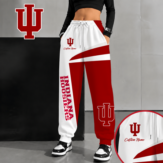 [SLAM DUNK DEAL] NEW CUSTOMIZED NCAA MAM03 IDH INDIANA HOOSIERS SWEATPANTS