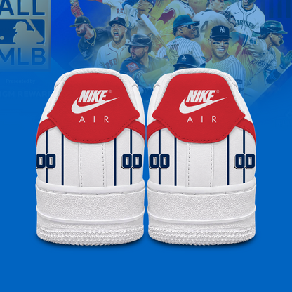 [HOMERUN DEAL] NEW CUSTOMIZED MLB03 BRS BOSTON RED SOX AF1 SHOES
