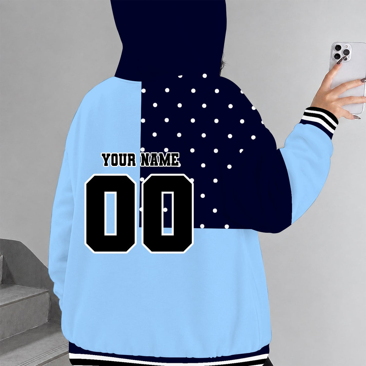 [GOAL DEAL] NEW CUSTOMIZED MLS03 NYC NEW YORK CITY FC ZIP HOODIE
