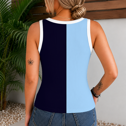 [GOAL DEAL] NEW CUSTOMIZED MLS03 NYC NEW YORK CITY FC V-NECK TANK TOP