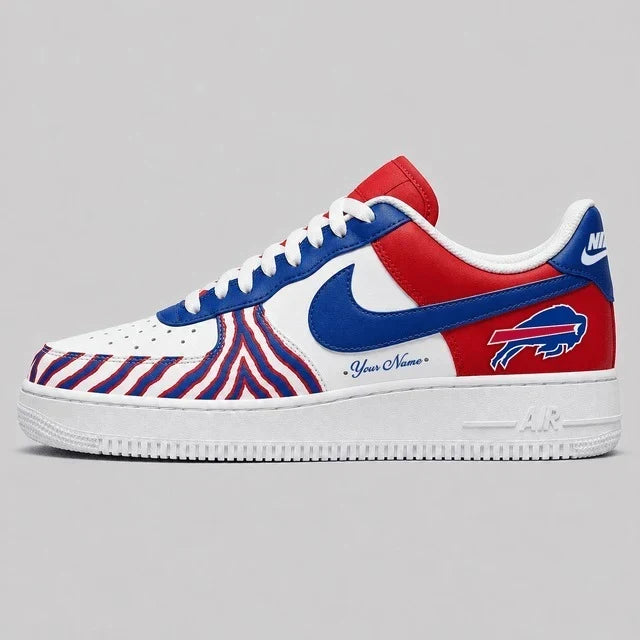 [TOUCHDOWN DEAL] NEW CUSTOMIZED NFL03 BFB BUFFALO BILLS AF1 SHOES